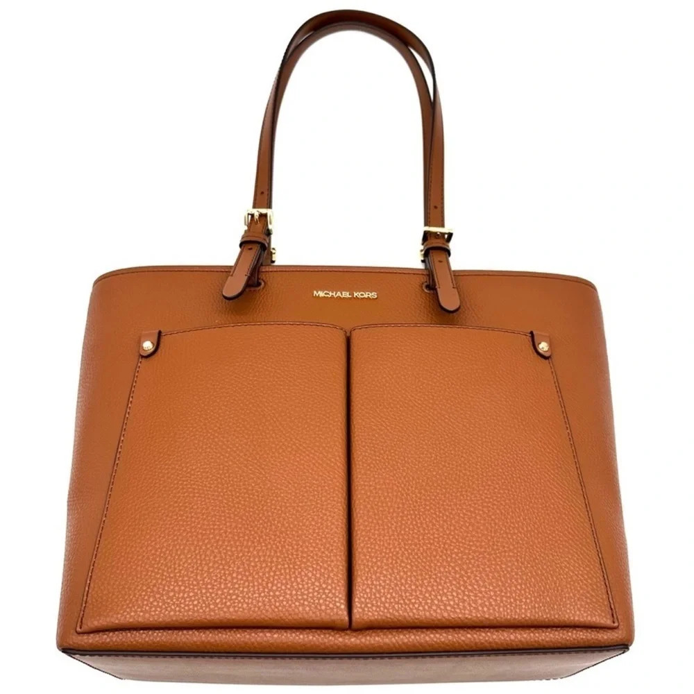 Michael Kors Jet Set Medium Pocket Tote Bag Luggage (NWT) - Picture 6 of 11